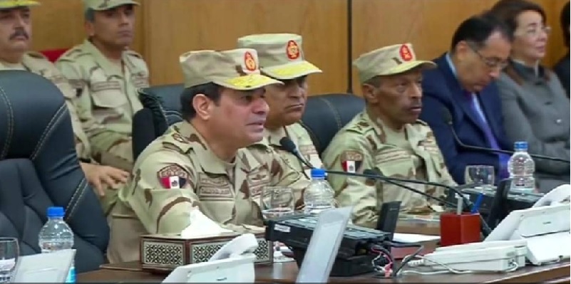 'المسلسل المصري الاختيار يتوج آخر حلقاته بـ'ظهور عبد الفتاح السيسي